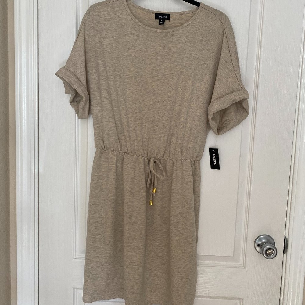 Dolman sleeve dress